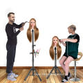 Heavy Duty Wig Mannequin Head Tripod For Hairdressing